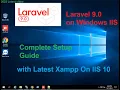 Lagu PHP 8.2, Laravel 9 setup and configuration On Windows IIS server Setup HD - 2023
