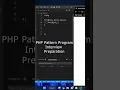 PHP Pattern Program