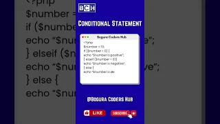 PHP Conditional Statements Explained If Else Elseif Switch Tutorial for Beginners