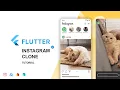 Flutter Instagram Clone App - Splash Login Screen UI Flutter Tutorial
