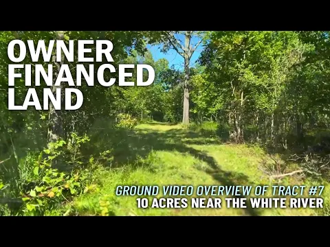 Ground Video - 10 Acres of Owner Financed Land for Sale in Arkansas - WZ07 #land #landforsale