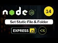14 Set Static file in ejs Express JS In Hindi