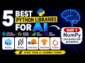 5 Best Python Libraries for AI Day 1 - NumPy Explained for Beginners