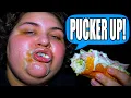 SHE KISSED ME WITH HER MAYO MOUTH