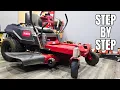 Toro TimeCutter Oil Change for Beginners