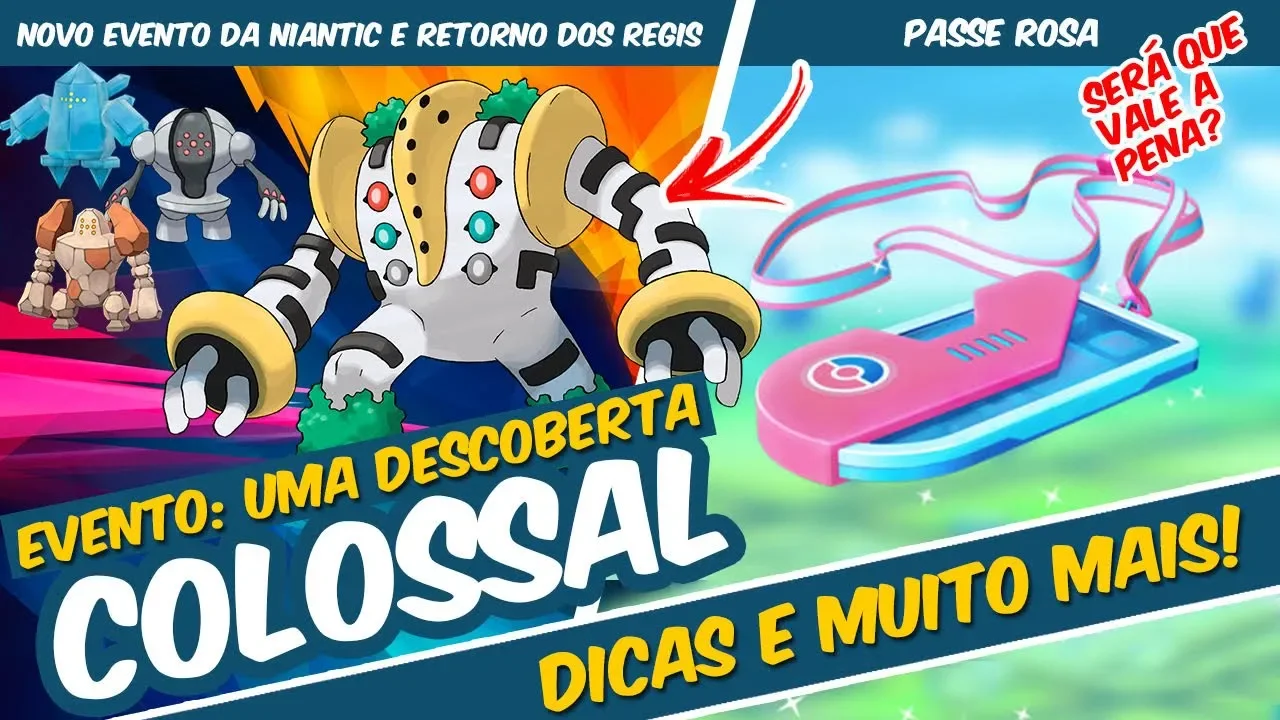 PASSE ROSA SERÁ QUE VALE A PENA? PROXIMO EVENTO NO POKEMON GO