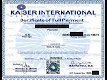 How to Request Kaiser Certificate of Full Payment