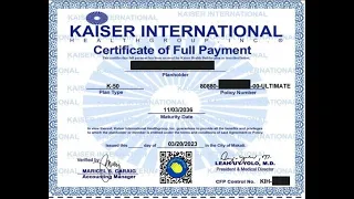 How to Request Kaiser Certificate of Full Payment