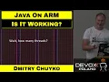 Java on ARM - Theory Applications and Workloads