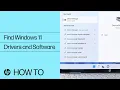 Finding Windows 11 Drivers and Software HP Computer Service HP Support