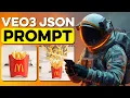 How To Use Google VEO 3 JSON Prompting To Create 100k AI Ads