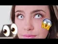 trying contacts for the FIRST TIME Alyssa Mikesell colored contacts