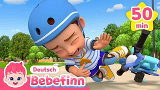 Warum hat mein Kind Angst vorm Radfahren? 🚲 | Mix | Sicherheitslieder | Bebefinn Kinderlieder