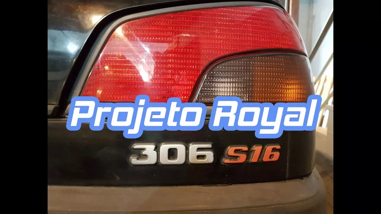 Restauração do Peugeot 306 s16 da Royal Motor Sport