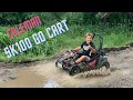 Coleman SK100 Go Cart - Unboxing and First Rides
