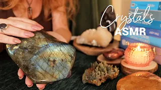 ASMR ✨ Deep Rest with Crystals ✨ Macro Study & Quiet Reading for Sleep