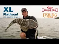 Big flathead with Isaiah De Wright