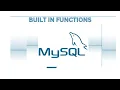 MySQL Built In Functions