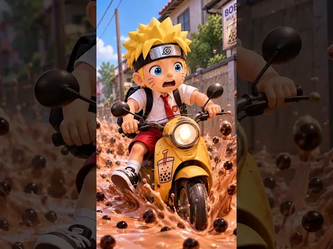 NARUTO jualan minuman boba' eh Rumi jadi kambing 🧋🧋🐐
