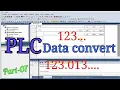PLC Programming Tutorial Integer To Real Real To Integer Convert eclickbd2079