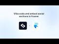How to Embed Google Reviews in Framer No Code