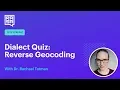 Rasa Livecoding Reverse geocoding