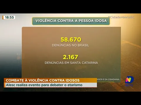 Combate à violência contra idosos: Alesc realiza evento para debater o etarismo