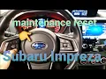 How to Subaru maintenance oil reset