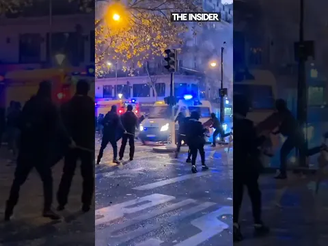 Беспорядки в Париже #shorts