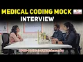 Medical Coding Mock Interview cloudsncodes KPHB-Hyderabad Rajahmundry Best Training