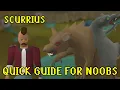 OSRS Scurrius Ultimate Quick Guide FOR NOOBS best first boss