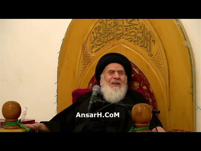 ⁣معجزات الإمام الحسين (ع) بعد دفن الجسد الطاهر آية الله السيد إمام الجزائري ليلة 14 محرم 1445 هـ