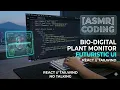 ASMR Coding a Bio-Digital Plant Growth Monitor React Tailwind CSS No Talking