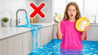 Nastya and Friends teach how to save water