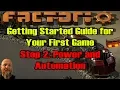 Factorio Getting Started Guide Step 2 - For the First Time Player Tutorial