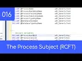 016 - The Process Subject
