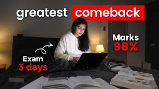How to Finish 3 Months of Studying in 3 Days (and still get 90+)