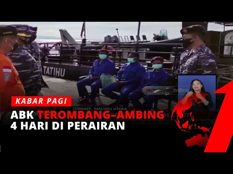 Dramatis! Proses Evakuasi ABK di Tengah Laut