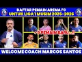 Download Lagu LIST OF PLAYERS OF AREMA FC SEASON 2025/26 | NEW FOREIGN PLAYERS OF AREMA | AREMA TODAY
