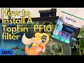 Top Fin PF10 Filter - How To Install