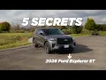 2026 Explorer ST EXPOSED The Real Specs Ford Won t Mention