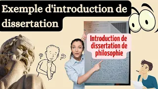 Méthode en philosophie - Exemple d'introduction de dissertation