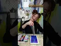 Lifting the subject from the background - Jellyfish watercolor tutorial