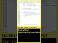 Java SpringBoot Tutorial Image Compression Resize Spring Boot in Telugu Web Development
