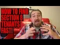 How to Find Section 8 Tenants Fast