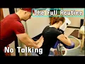 The Full Body Massage Routine - No Talking Chair Massage