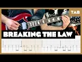 Download Lagu Judas Priest - Breaking the Law - Guitar Tab | Lesson | Cover | Tutorial