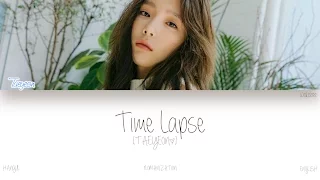  han rom eng taeyeon time lapse color coded lyrics 