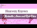 Heaven Knows (Lyrics) Morissette Amon & Rick Price