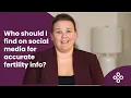 Download Lagu Who should I find on social media for accurate fertility info?